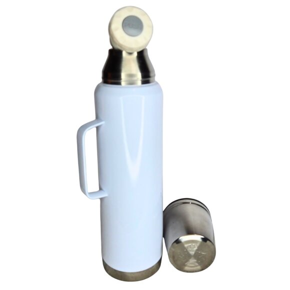 DUNKIN DONUTS Stainless Steel Thermos 2023 Fall Release 32oz White - Picture 4 of 5